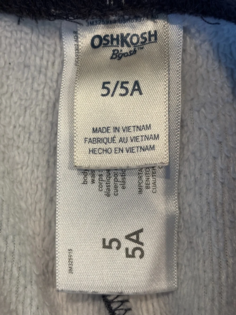 OshKosh B'gosh Girls' Charcoal Gray Stretch Leggings